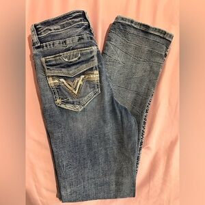 Salvage Blue Jeans Classic Indigo Straight Fit
